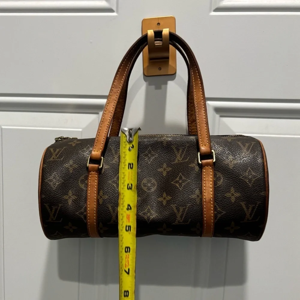 Louis Vuitton Barrel Monogram Brown Papillon Bag 30